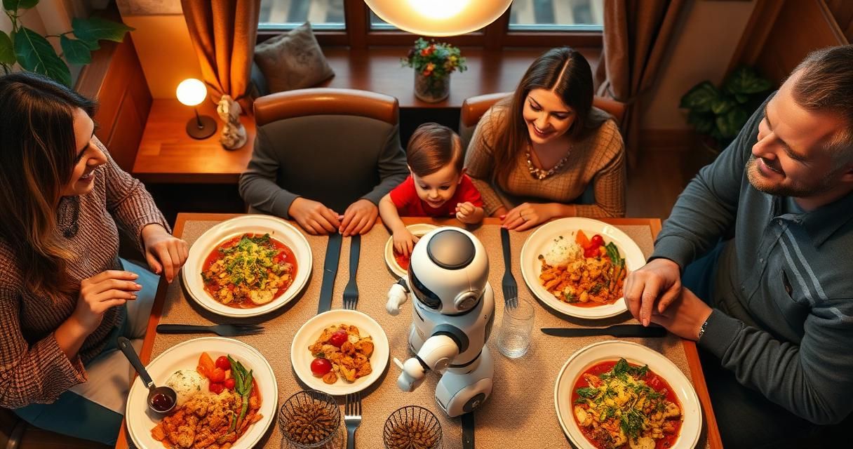 Restaurantes familiares con Reachy Mini