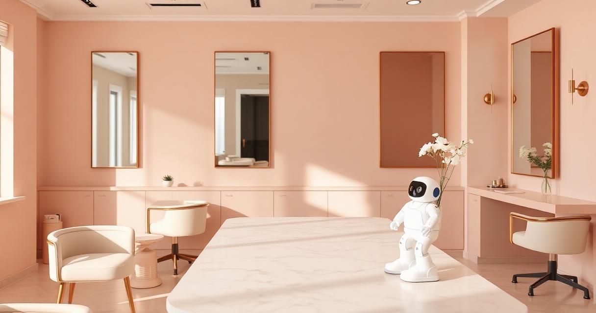 Salones de belleza con Reachy Mini